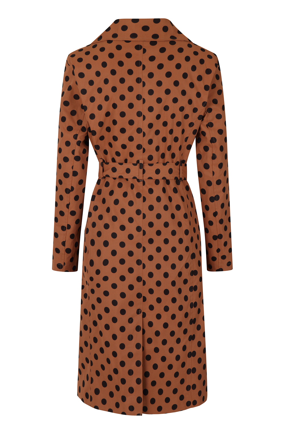 Nancy Trench Coat in Brown